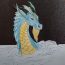 How to draw a dragon step by step - 3D Drawing art