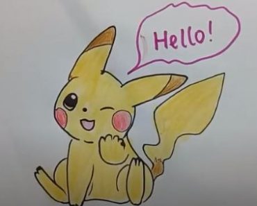 How to draw pokemon pikachu cute and easy