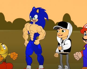 Cartoon Sonic Boom Bodybuilder Growing Up Compilation - New Kids Cartoon
