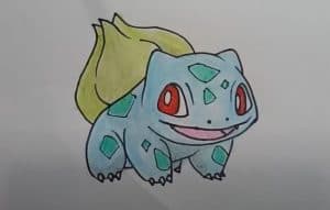 How to Draw Bulbasaur from Pokemon Step by Step