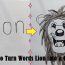 How to draw a cartoon Lion Easy