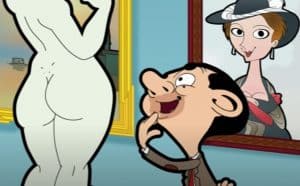 Mr Bean and Chasing The ART THIEF - Mr Bean Cartoon for kids