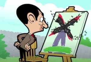Bean The ARTIST! - Funny mr Bean cartoon for kids
