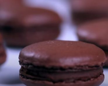 French Chocolate Macarons Recipe
