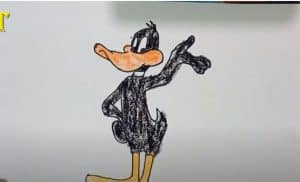 How to Draw Daffy Duck