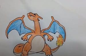 How to draw Charizard From pokemon