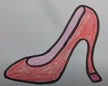 How To Draw High Heels