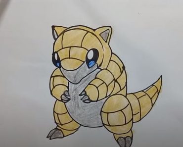 How To Draw Sandshrew From Pokemon