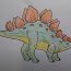 How To Draw Stegosaurus From Jurassic world