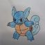 How To Draw Wartortle From Pokemon