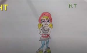 How to draw Elf Tricky from Subway surfers