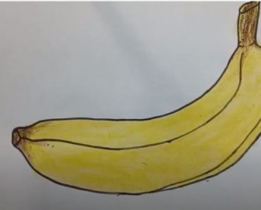 How To Draw A Banana Easy Step By Step
