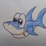 How To Draw A Shark Cute And Easy Step By Step