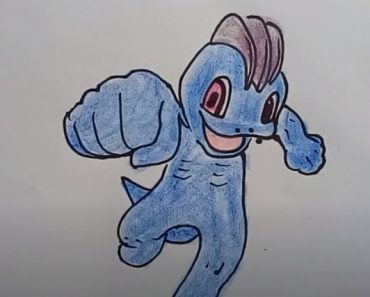 How To Draw Machop From Pokemon Easy Step By Step