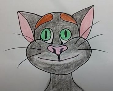 How To Draw My Talking Tom Easy Step By Step