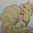 How To Draw Ninetales From Pokemon