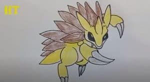 How To Draw Sandslash From Pokemon
