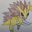 How To Draw Sandslash From Pokemon