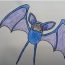 How To Draw Zubat From Pokemon Easy step by step