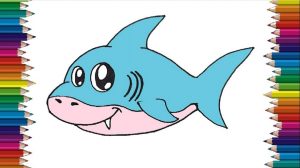 How To Draw A Baby Shark Easy Step By Step