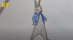 How To Draw A Peter Rabbit Easy Step By Step 
