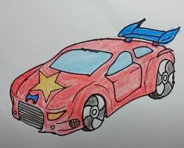 How To Draw A Race Car Easy Step By Step