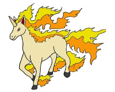 How To Draw A Rapidash From pokemon