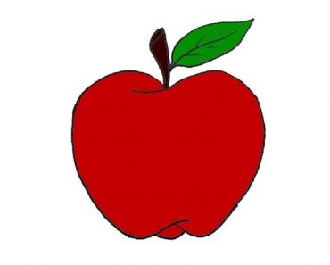 How To Draw An Apple Easy Step By Step