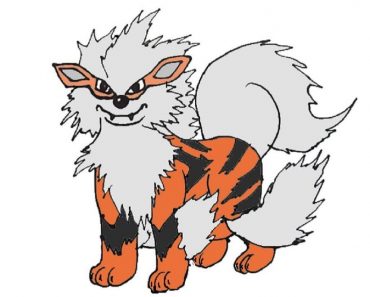 How To Draw Arcanine From Pokemon Easy Step By Step