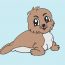 How To Draw A Baby Seal Cute And Easy Step By Step
