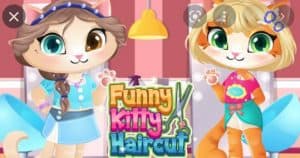 Funny Kitty Haircut game