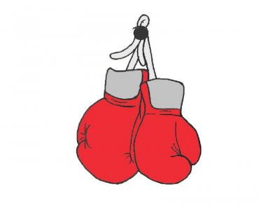 How to Draw Boxing Gloves step by step