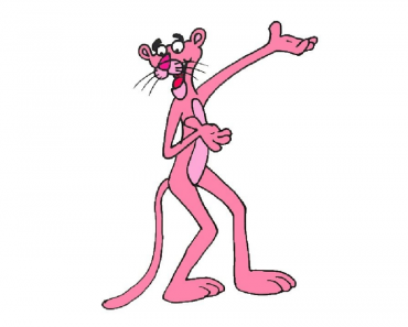How to draw the Pink Panther Step by Step