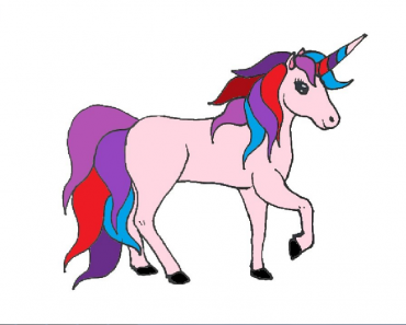 How to draw a Unicorn step by step