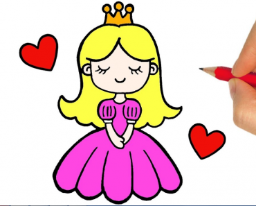 How to draw a princessv