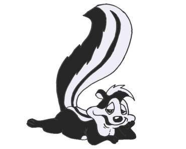 How To Draw Pepe Le Pew step by step