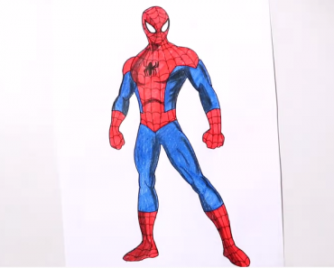 How To Draw A Spiderman Step By Step