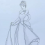 How to draw princess Snow White step by step