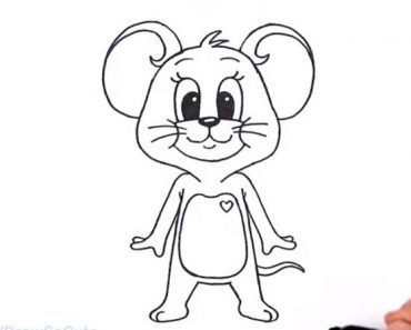 How to make Cute Cartoon Mouse