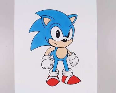 How to Draw a Sonic step by step