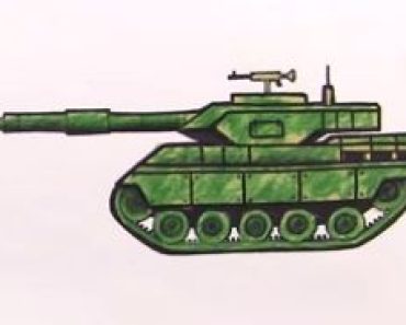 How To Draw A Realistic Tank step by step