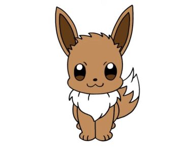 How To Draw Eevee step by step