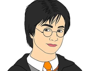 how to draw harry potter