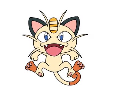 How to Draw Meowth step by step