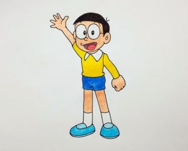 How to Draw Nobita step by step