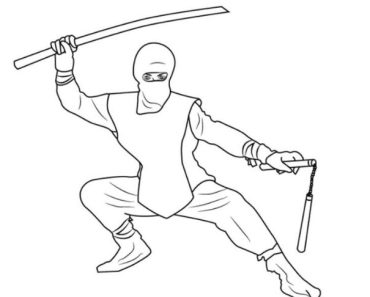 How to Draw a Ninja step by step