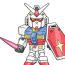 Easy Chibi SD Gundam drawing