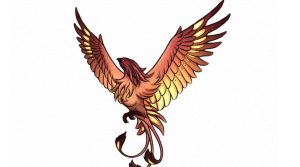 Easy Phoenix drawing step by step