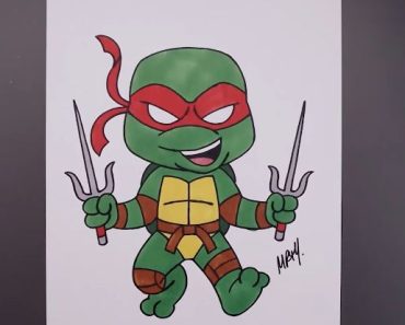 How to Draw Raphael step by step
