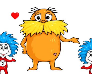 How to Draw The Lorax step by step